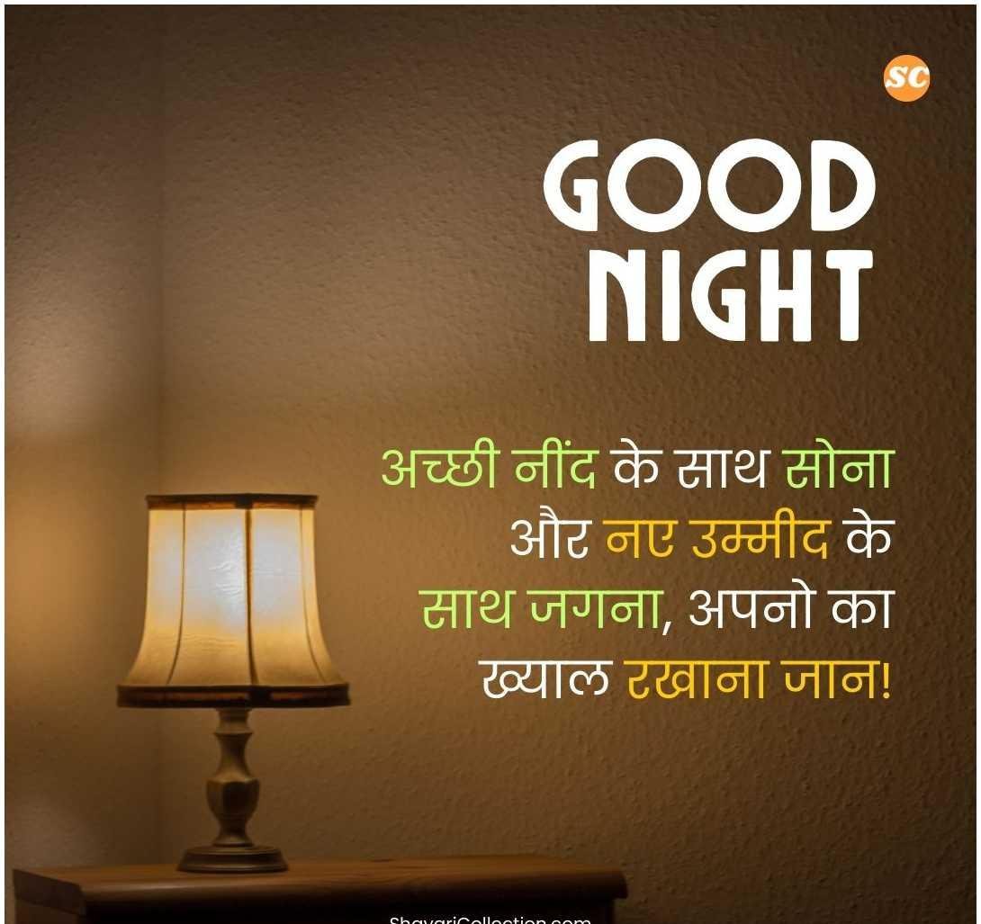 Good Night Shayari In Hindi (6)