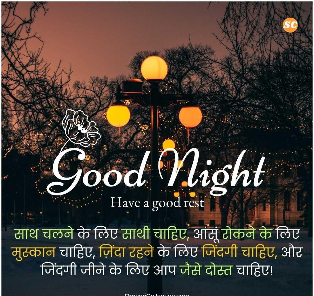 Good Night Shayari In Hindi (7)