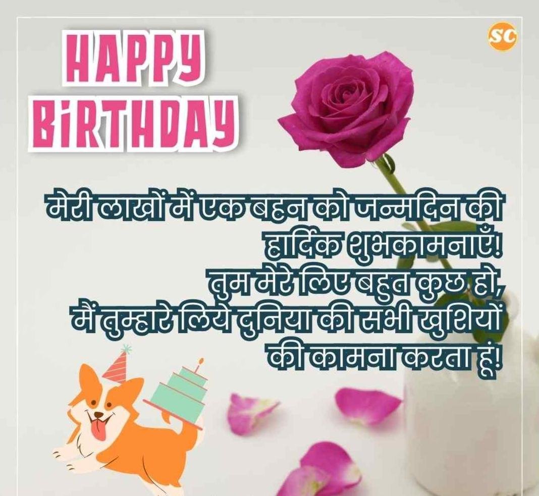 Happy Birthday Wishes In Hindi जन्मदिन की शुभकामनाएं हिंदी में (32)