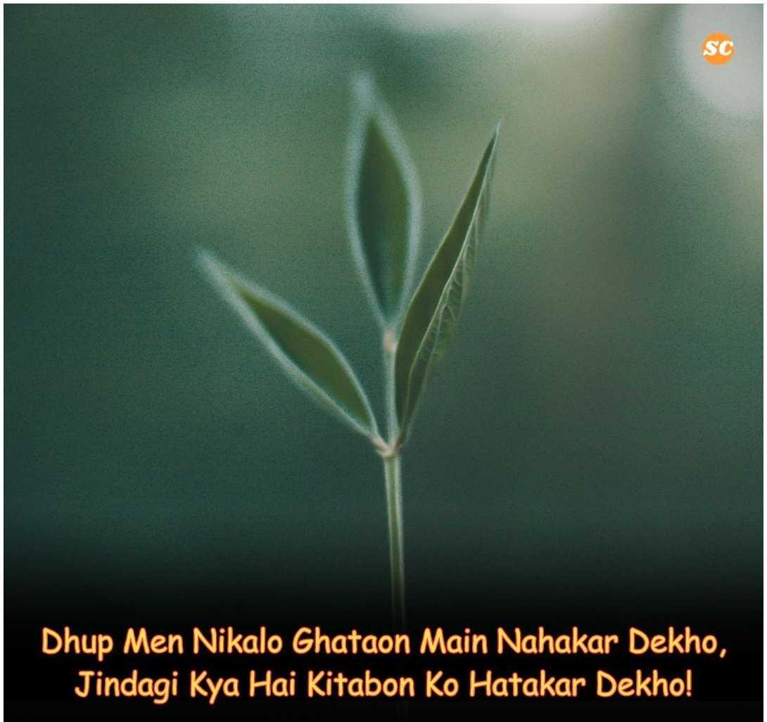 Zindagi Shayari In Hindi जिंदगी शायरी हिंदी में