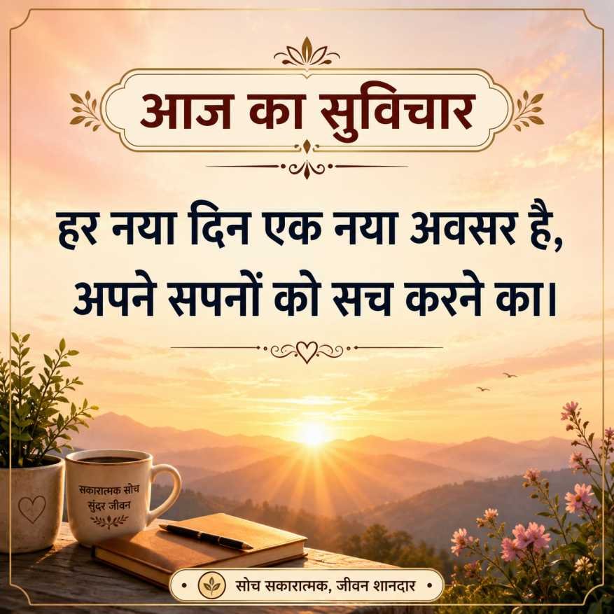 Thought Of The Day In Hindi | बेस्ट थॉट ऑफ़ द डे इन हिंदी